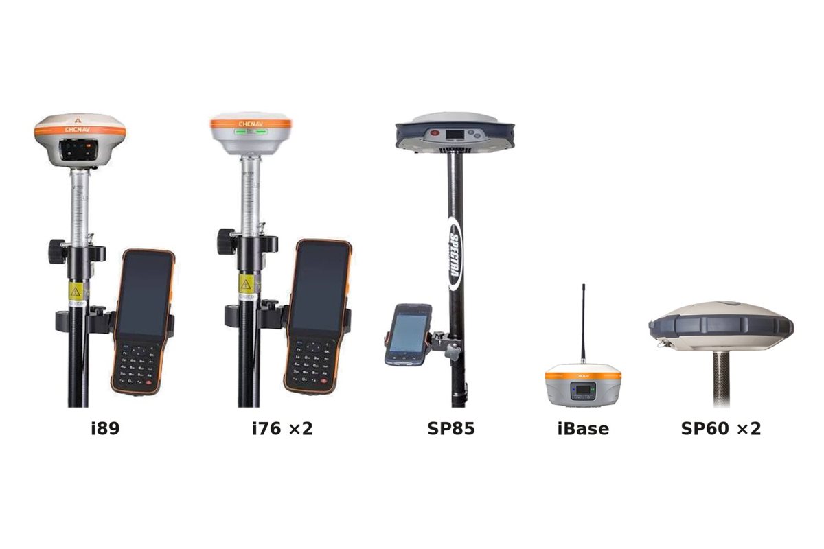 Δέκτες GNSS CHCNAV και Spectra